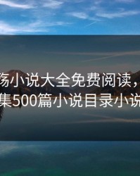 乱世浮殇小说大全免费阅读，杂文合集500篇小说目录小说